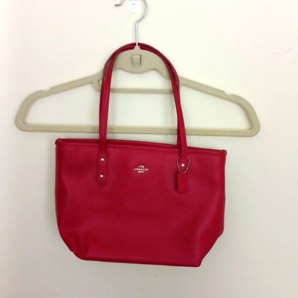 Coach Zip Top Tote